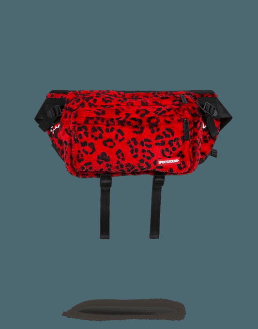 Sprayground - RED LEOPARD CROSSBODY TRANSPORTER