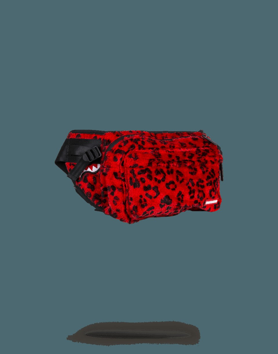 Sprayground - RED LEOPARD CROSSBODY TRANSPORTER
