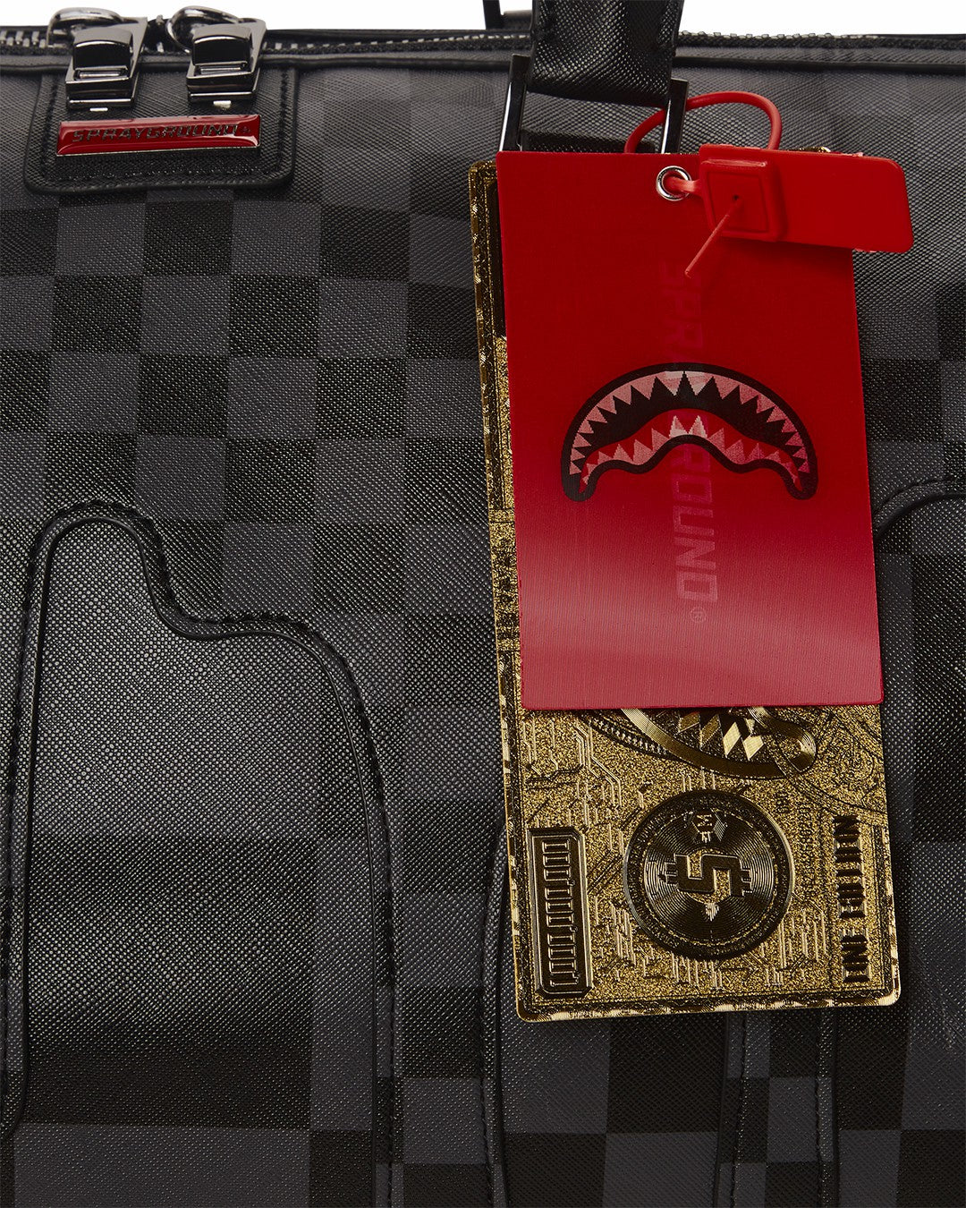 Sprayground - XTC GREY SHARKS IN PARIS DUFFLE
