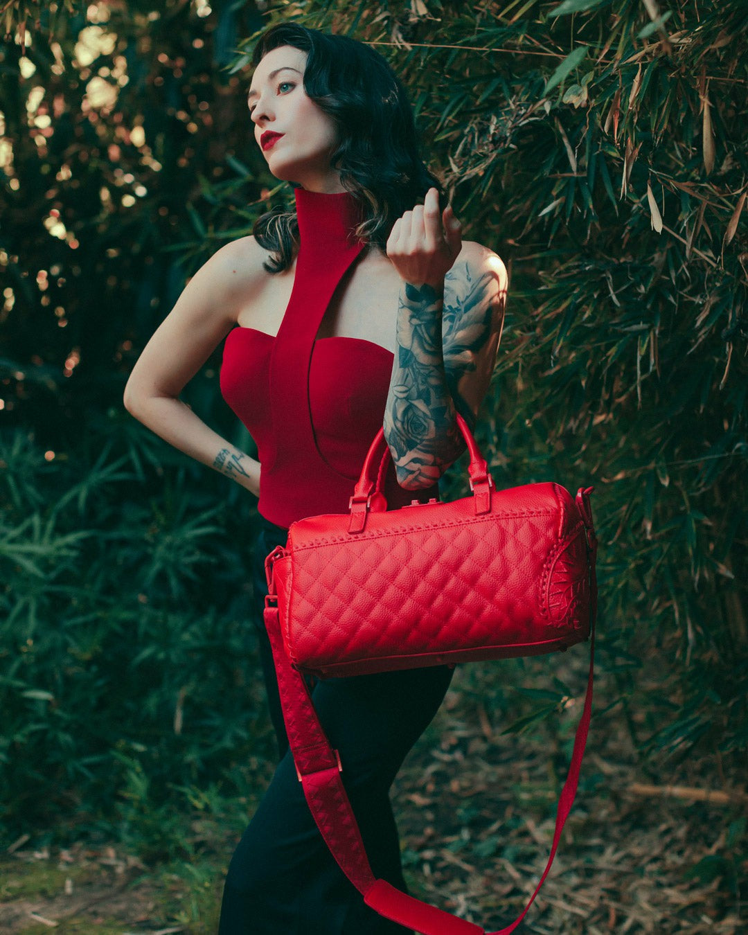 Sprayground - RED RIVIERA MINI DUFFLE