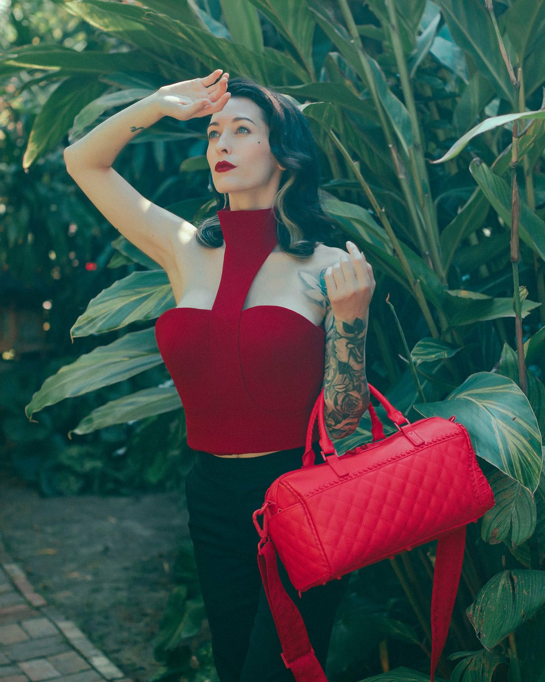 Sprayground - RED RIVIERA MINI DUFFLE