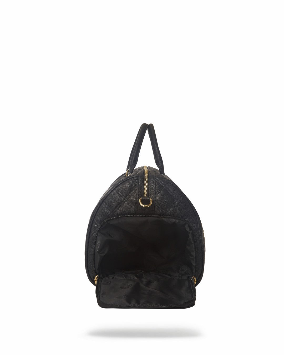 Sprayground - NOIR QUILT GOLD CHAIN SHARK DUFFLE