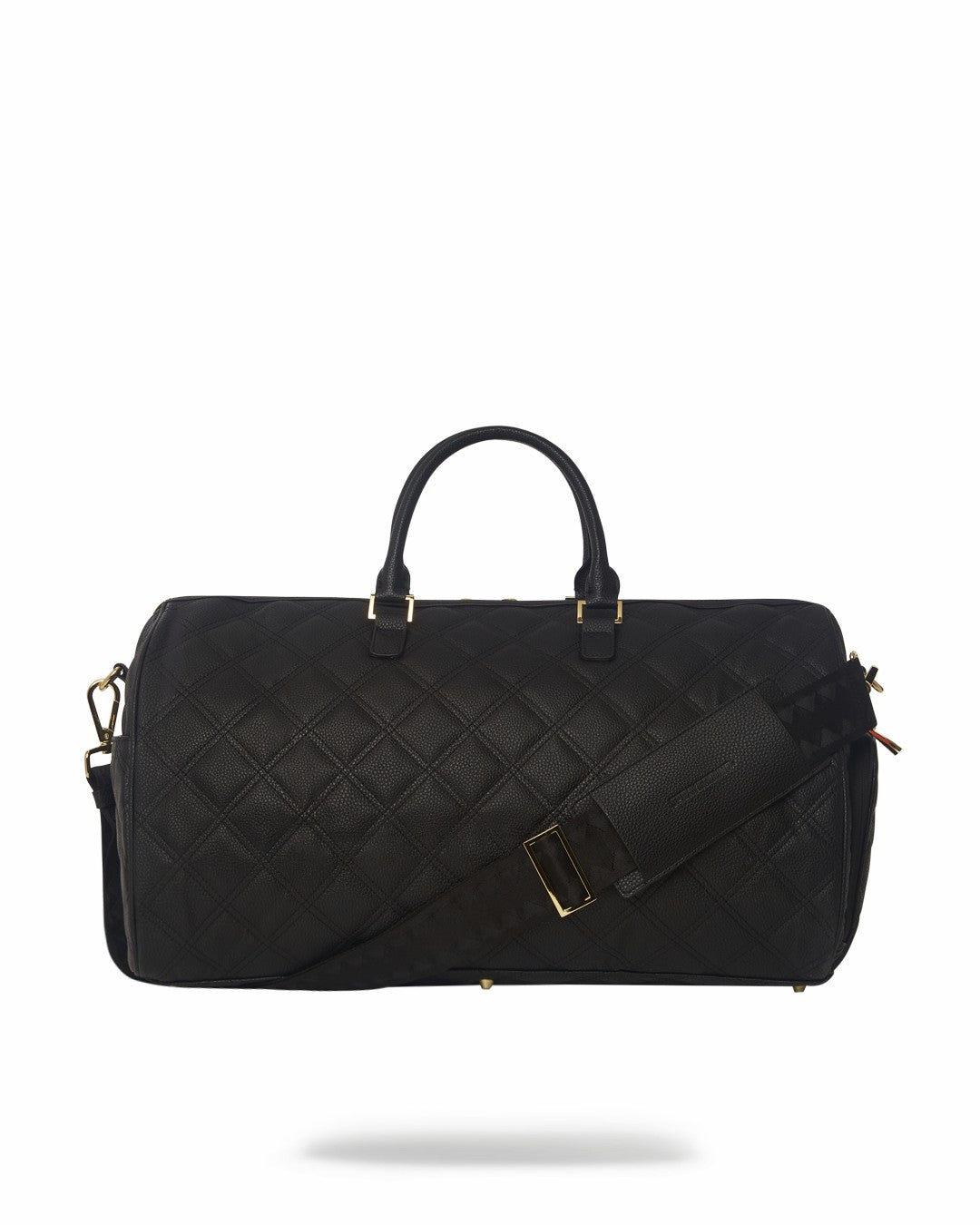 Sprayground - NOIR QUILT GOLD CHAIN SHARK DUFFLE