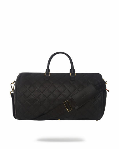 Sprayground - NOIR QUILT GOLD CHAIN SHARK DUFFLE