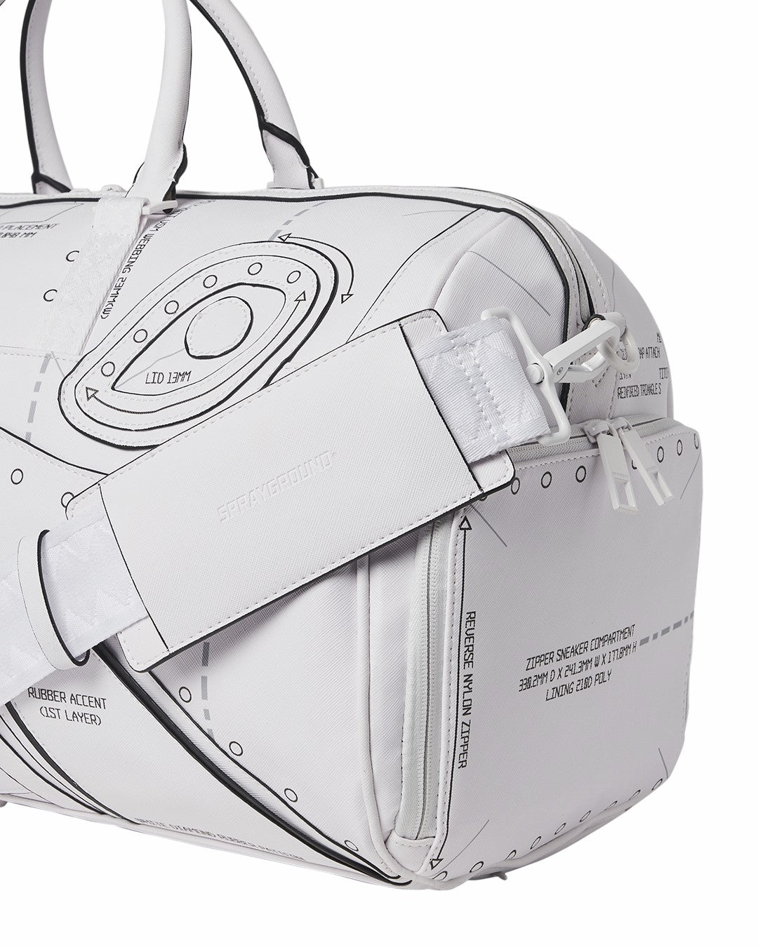 Sprayground - TECHNICAL CUT & SHARK DUFFLE