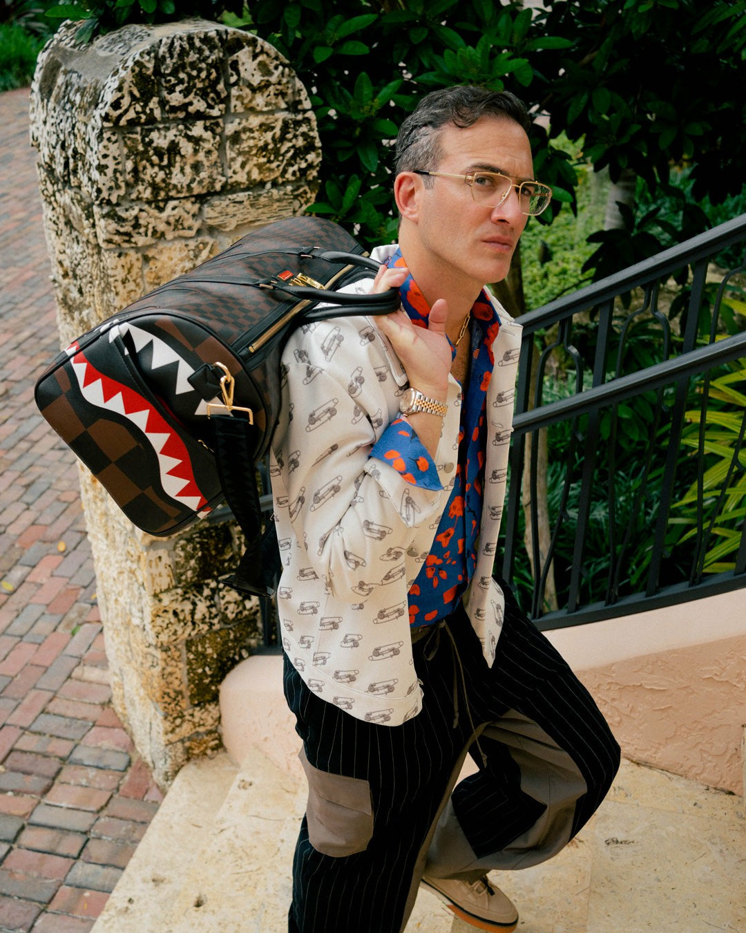 Sprayground - XTC SHARKS IN PARIS DUFFLE