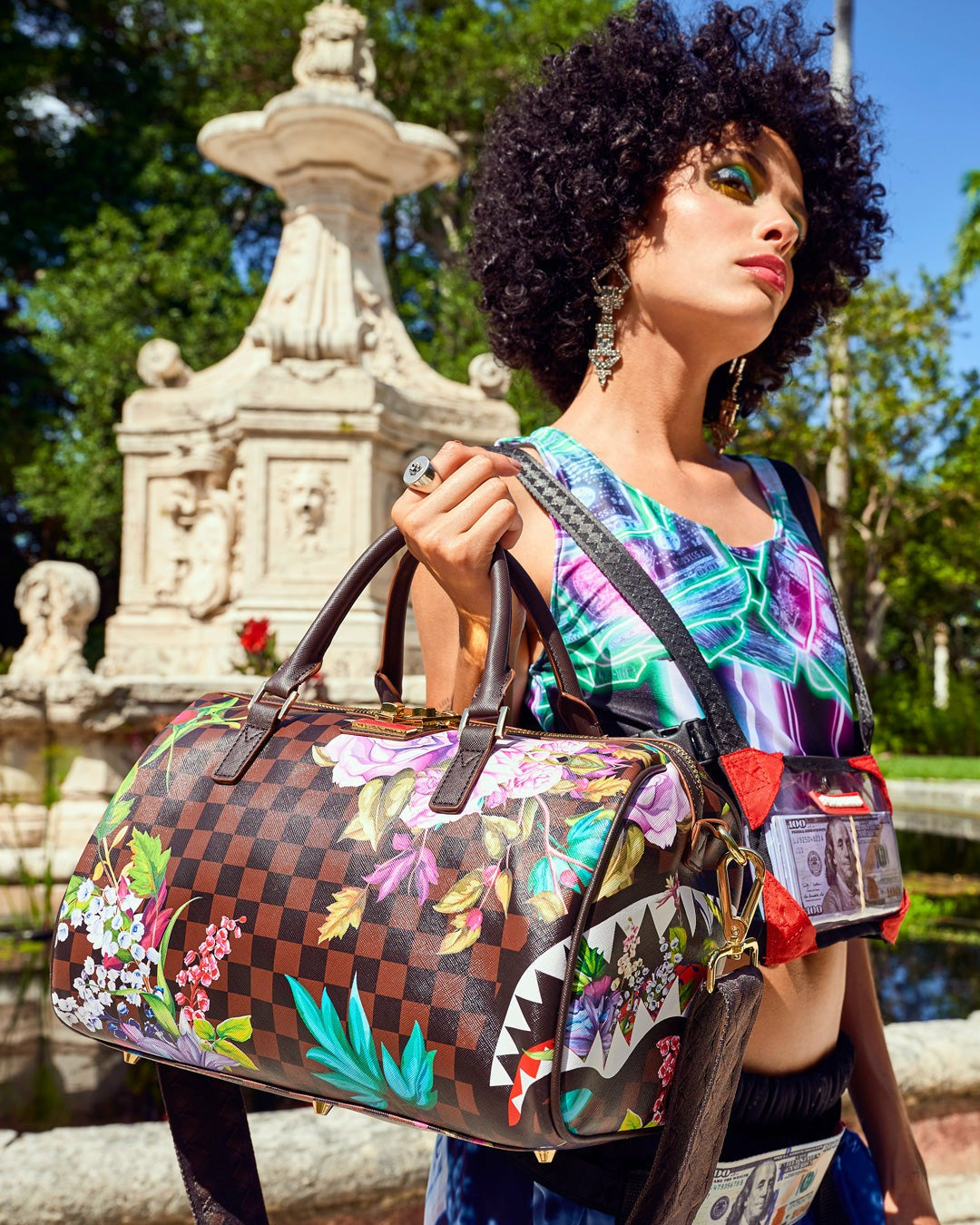 Sprayground - GARDEN OF SHARKS MINI DUFFLE