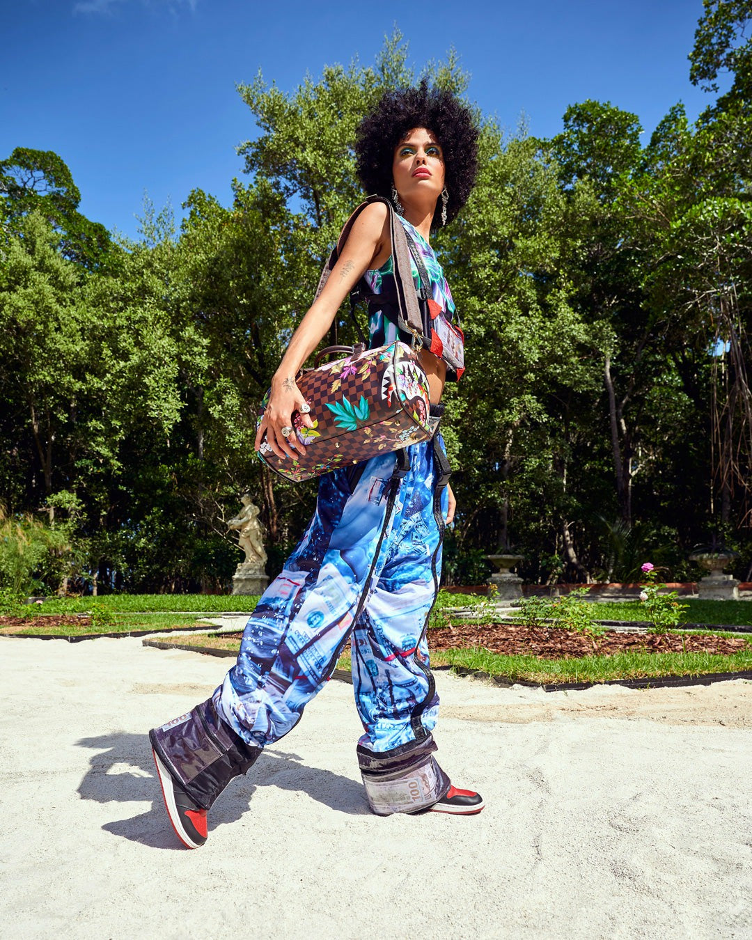 Sprayground - GARDEN OF SHARKS MINI DUFFLE