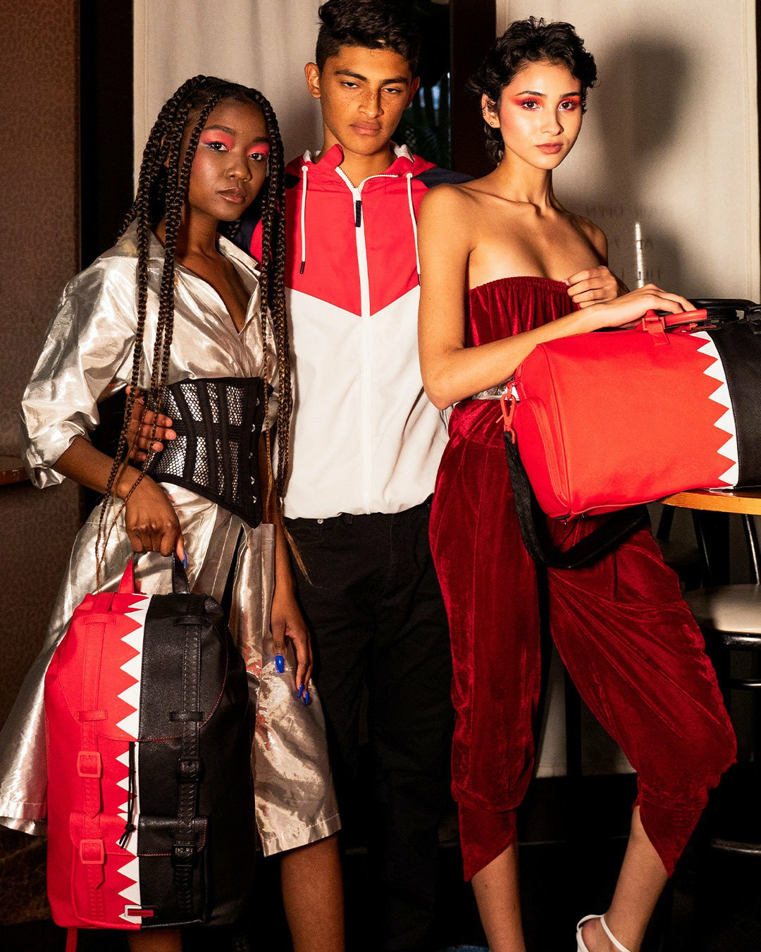 Sprayground - VERTICAL SHARK CUT & SEW DUFFLE