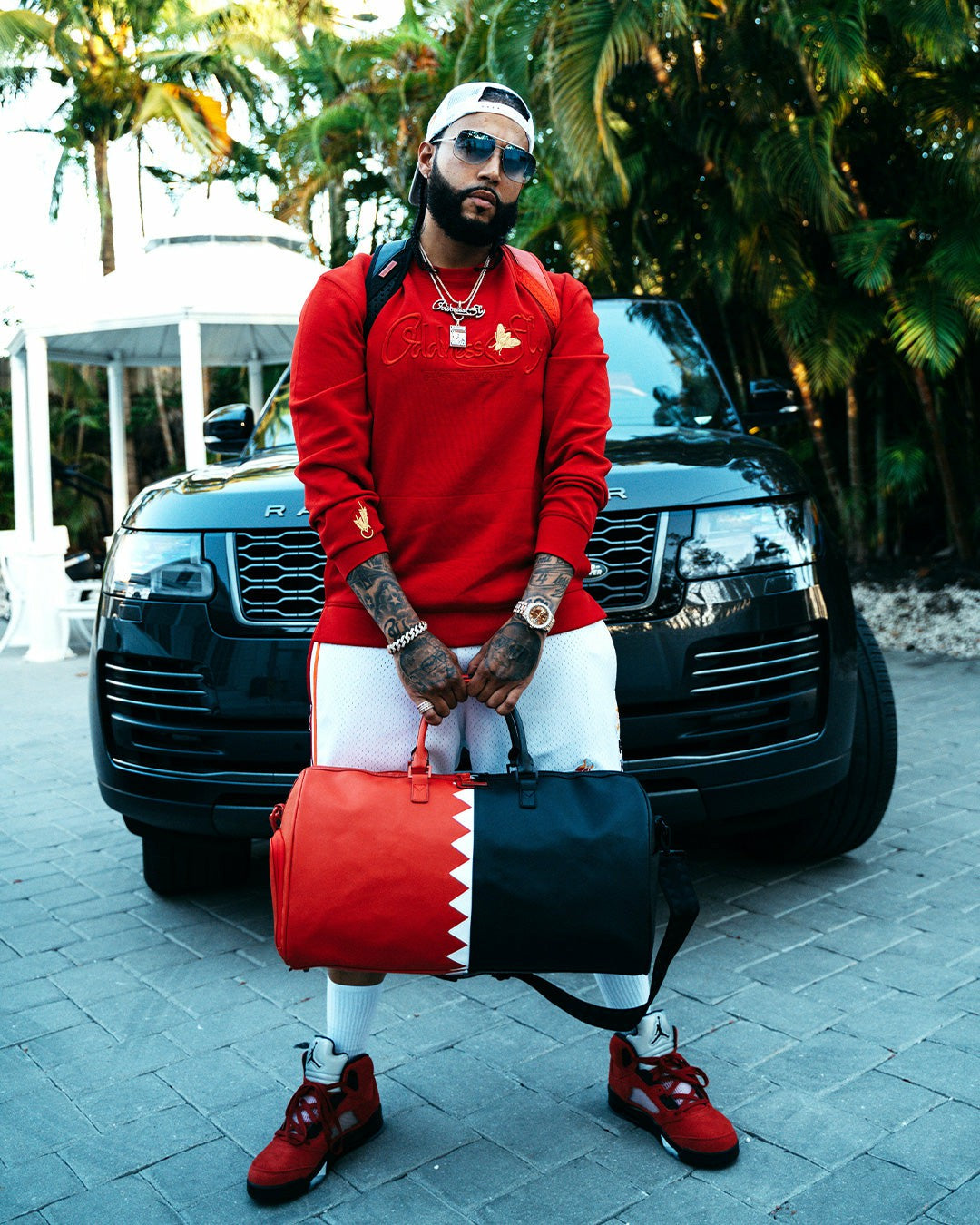 Sprayground - VERTICAL SHARK CUT & SEW DUFFLE