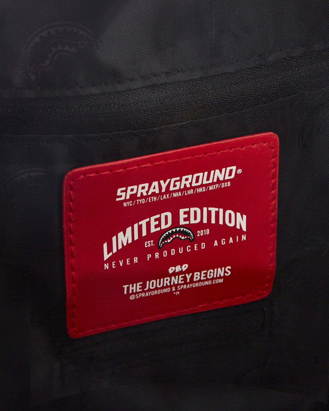 Sprayground - 3AM PINK DRIP TUBE DUFFLE