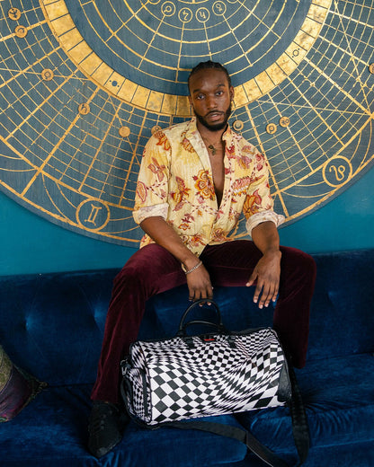 Sprayground - TRIPPY CHECK DUFFLE