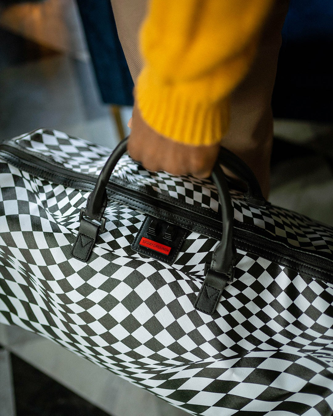 Sprayground - TRIPPY CHECK DUFFLE