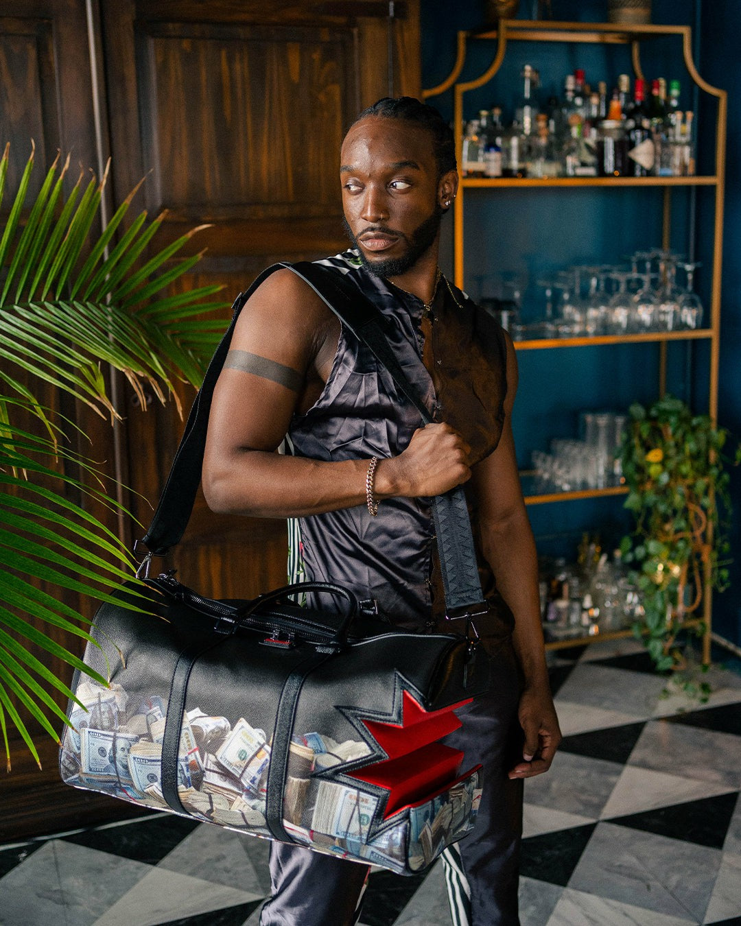 Sprayground - $HARKBITE LARGE DUFFLE