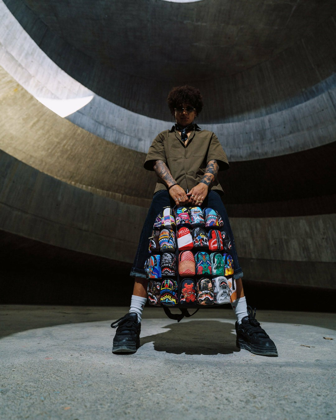 Sprayground - ALL THE BAGS IN THE WORLD - 15 YEAR ANNIVERSARY SUPER RARE DROP
