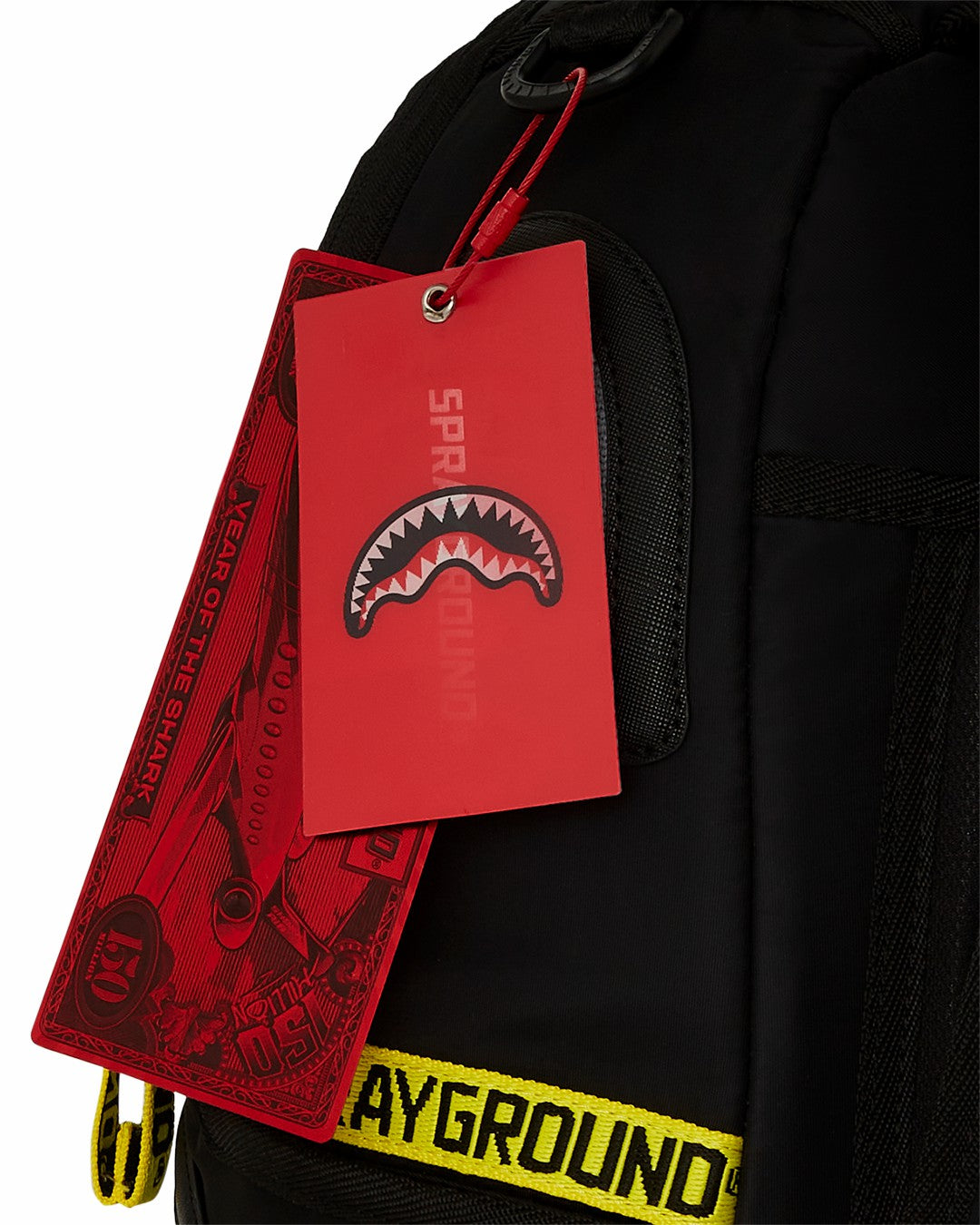 Sprayground - SHARK CENTRAL PARACHUTE DLX SATIN BACKPACK