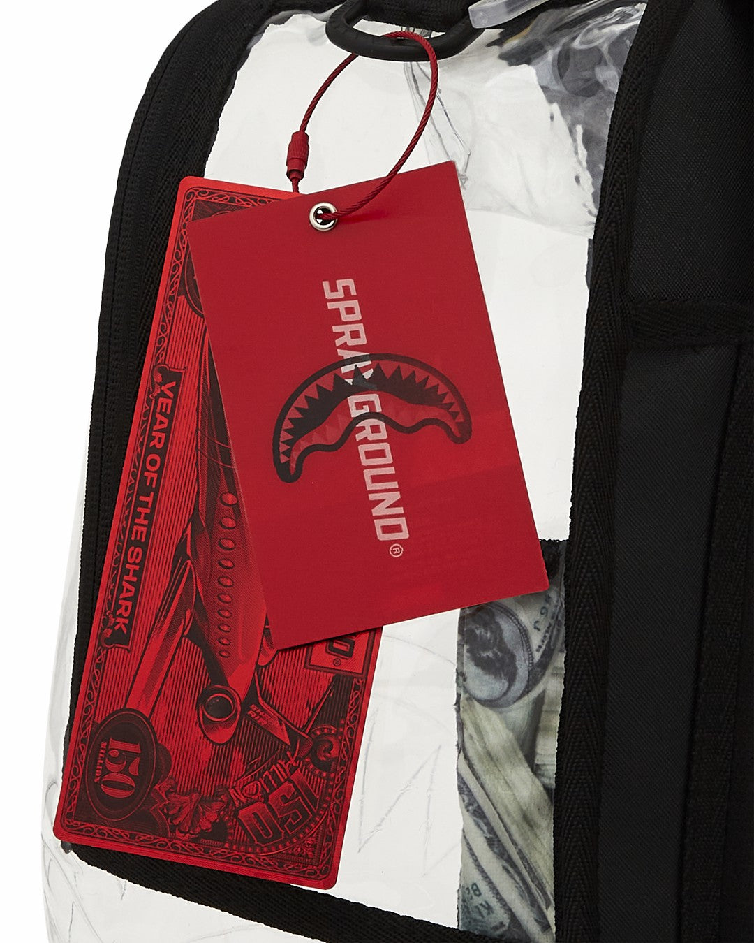 Sprayground - CLEAR BACKPACK - MONEY CHOMP