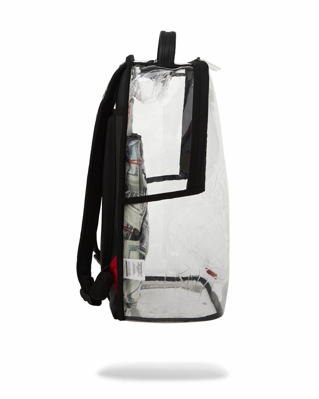 Sprayground - CLEAR BACKPACK - MONEY CHOMP