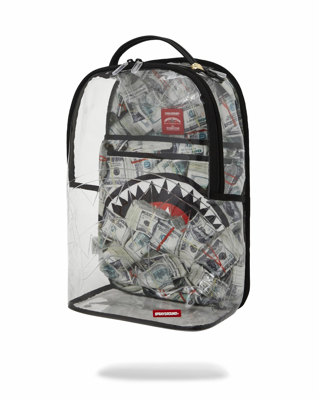 Sprayground - CLEAR BACKPACK - MONEY CHOMP