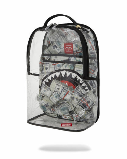 Sprayground - CLEAR BACKPACK - MONEY CHOMP