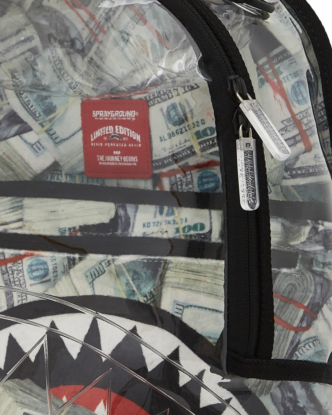 Sprayground - CLEAR BACKPACK - MONEY CHOMP