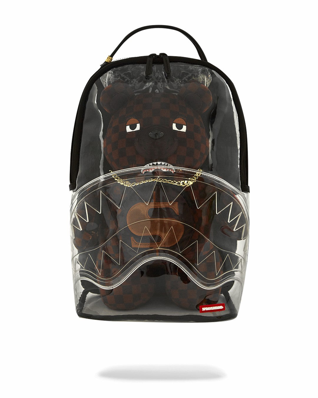 Sprayground - CLEAR BACKPACK - SHARKS IN PARIS BEAR