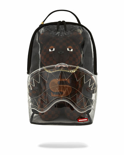 Sprayground - CLEAR BACKPACK - SHARKS IN PARIS BEAR