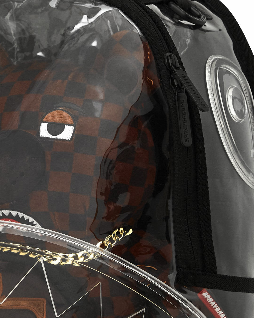 Sprayground - CLEAR BACKPACK - SHARKS IN PARIS BEAR