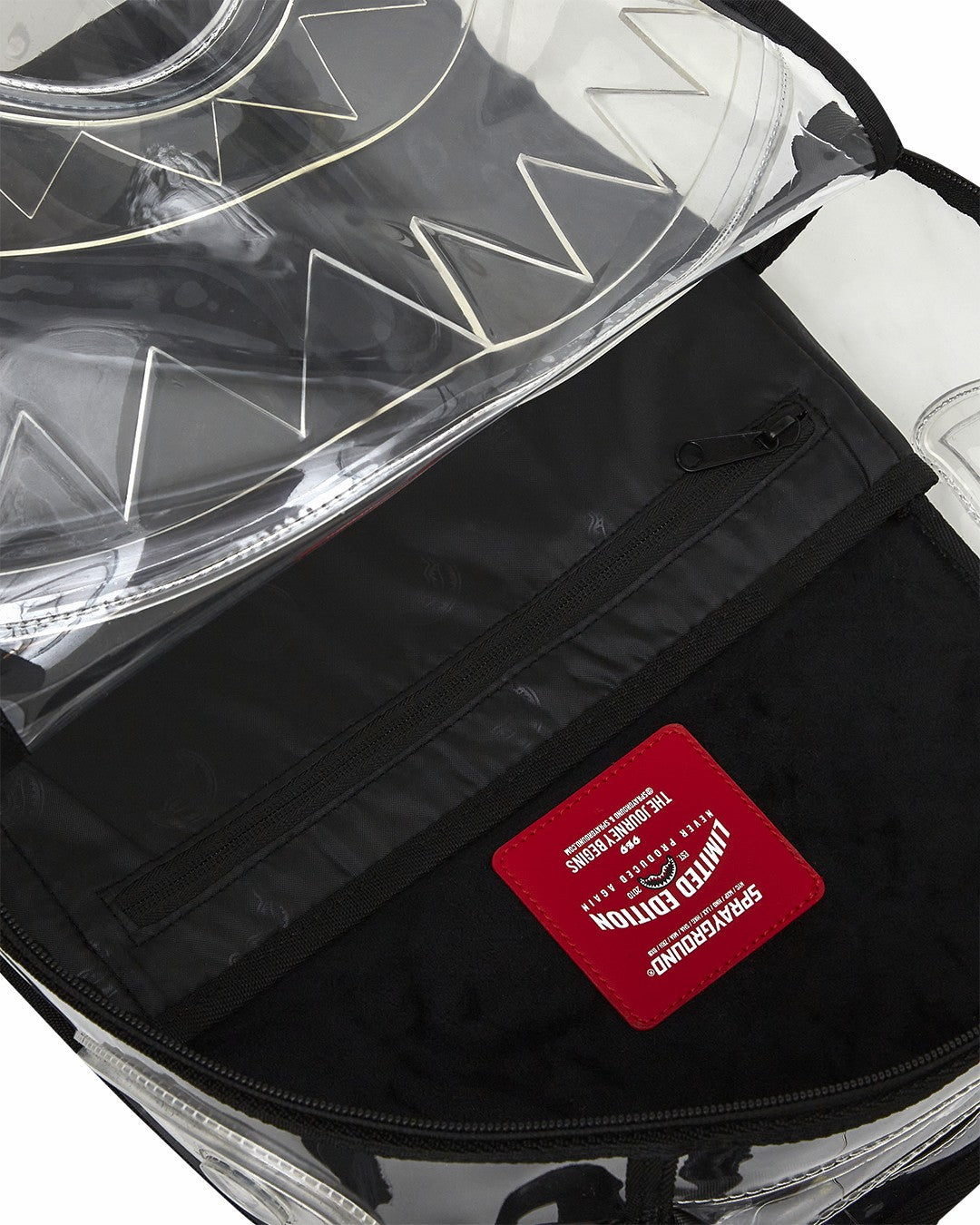 Sprayground - CLEAR BACKPACK - SHARKS IN PARIS BEAR