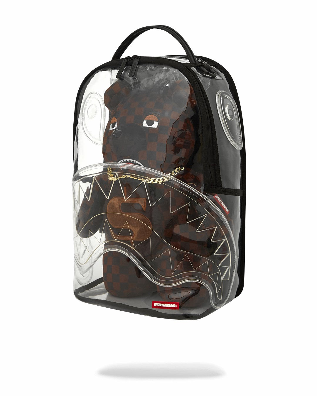 Sprayground - CLEAR BACKPACK - SHARKS IN PARIS BEAR