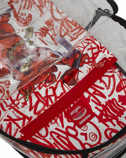Sprayground - CLEAR BACKPACK - DIABLO GALLERY