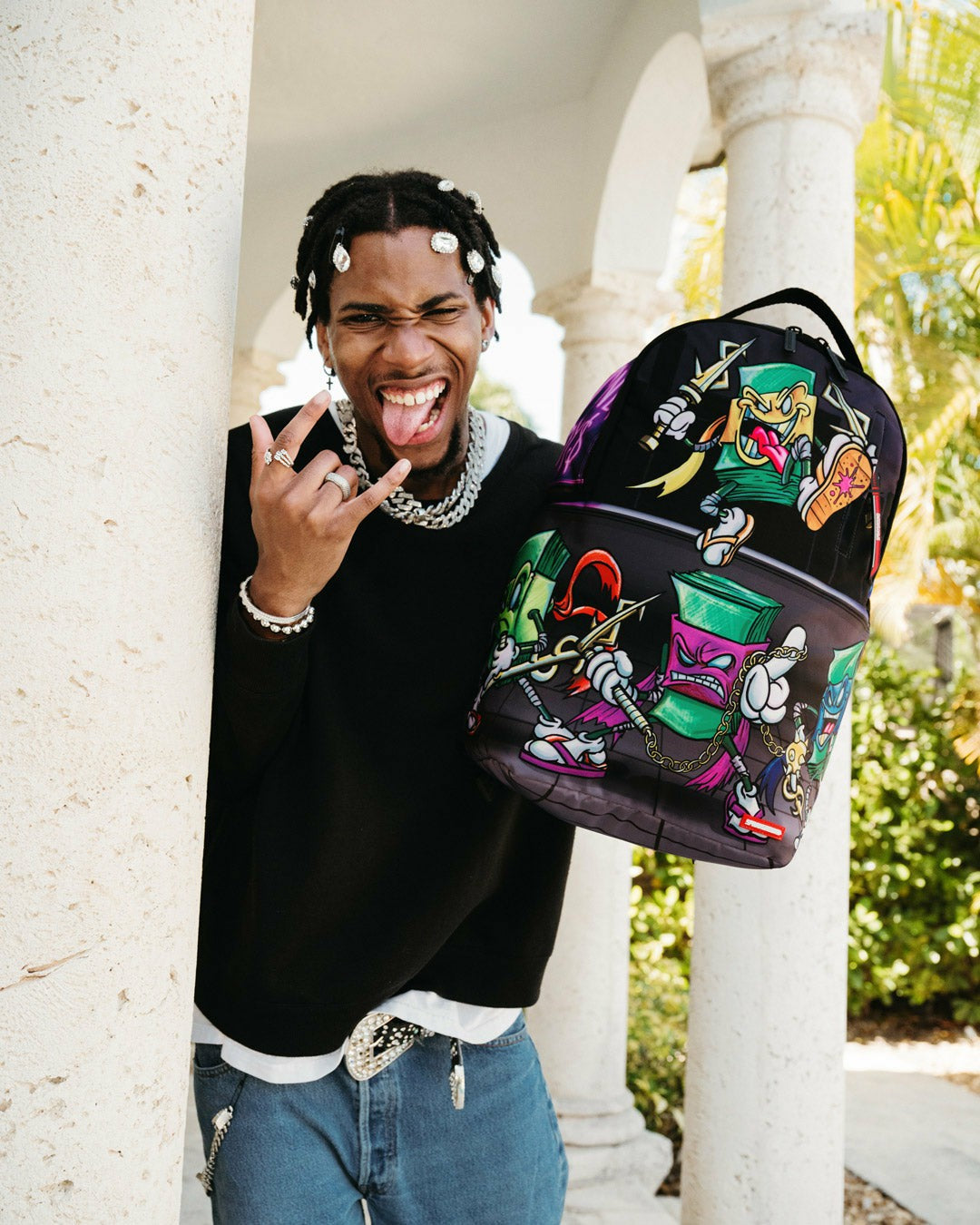 Sprayground - MONEYBOYS NINJABOYS DLXR BACKPACK
