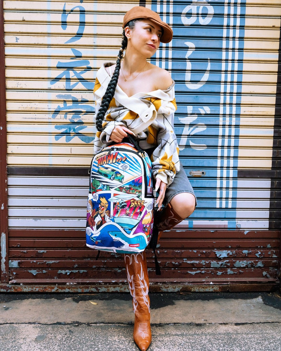 Sprayground - 305 ACTION PACKED NIGHT SPOT DLXR BACKPACK