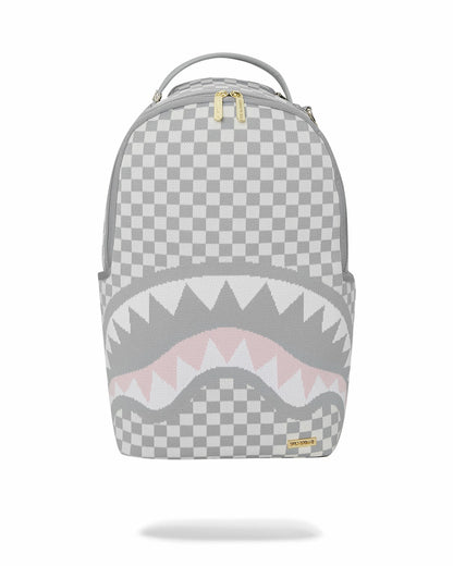Sprayground - KNIT SHARKS IN PARIS IN CREAM DLX BACKPACK