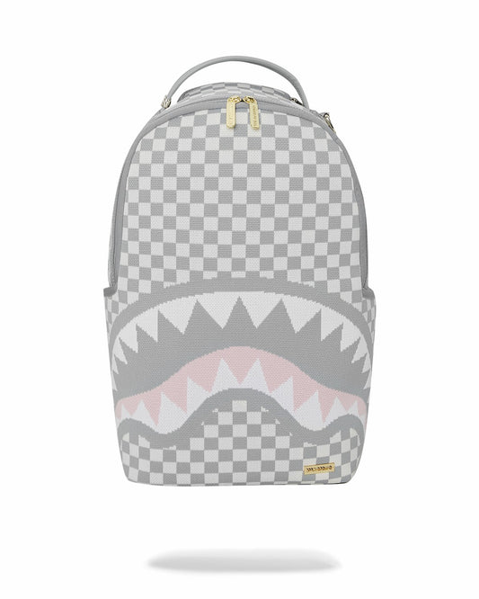 Sprayground - KNIT SHARKS IN PARIS IN CREAM DLX BACKPACK