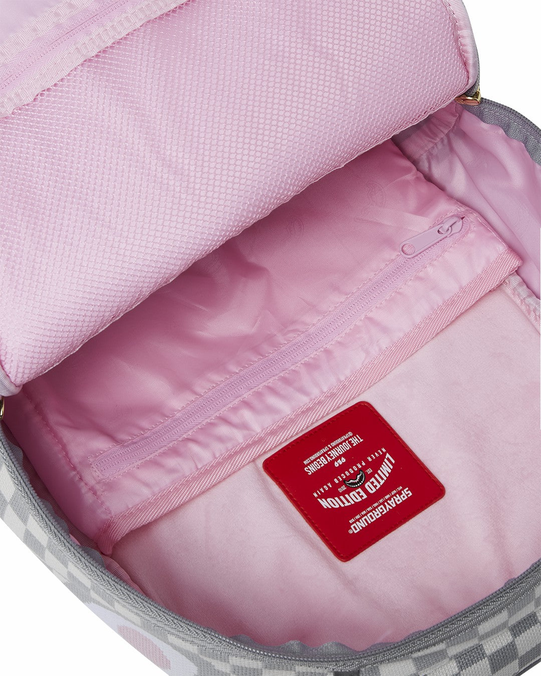 Sprayground - KNIT SHARKS IN PARIS IN CREAM DLX BACKPACK