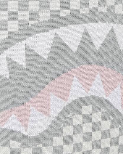 Sprayground - KNIT SHARKS IN PARIS IN CREAM DLX BACKPACK