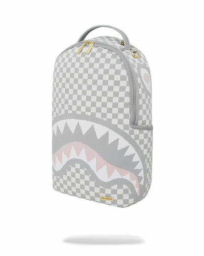 Sprayground - KNIT SHARKS IN PARIS IN CREAM DLX BACKPACK