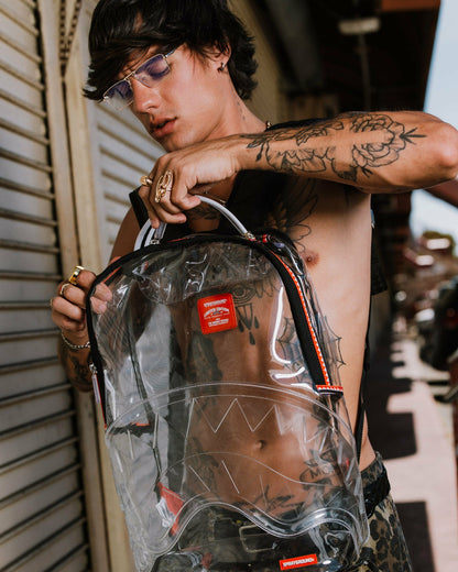 Sprayground - 100% CLEAR BACKPACK SHARK