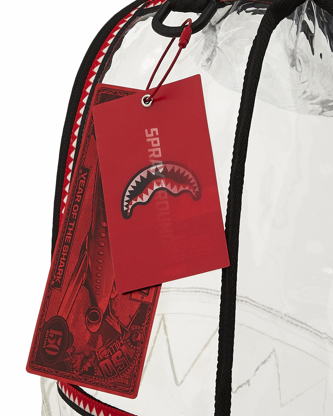 Sprayground - 100% CLEAR BACKPACK SHARK