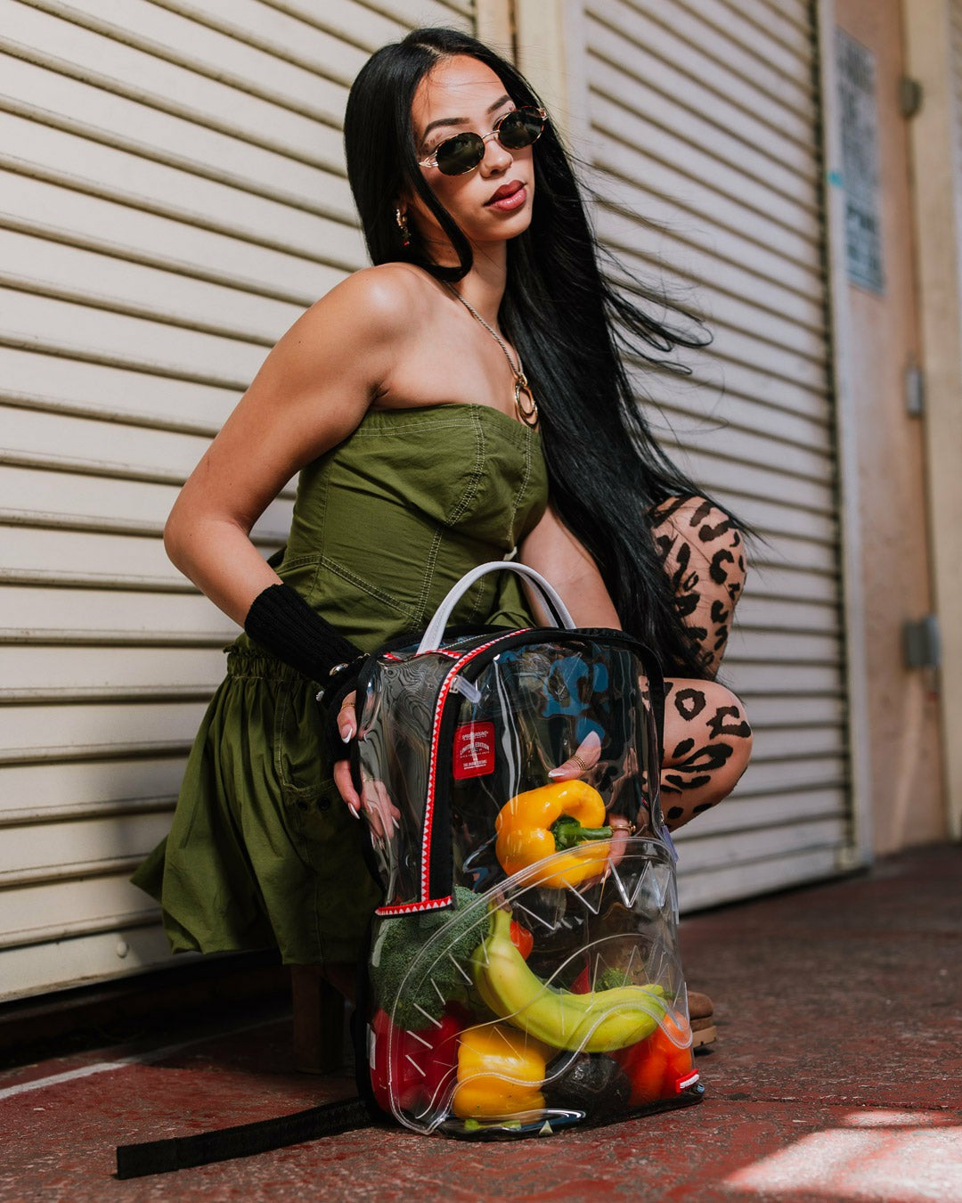 Sprayground - 100% CLEAR BACKPACK SHARK