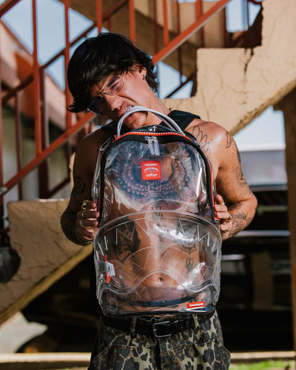 Sprayground - 100% CLEAR BACKPACK SHARK