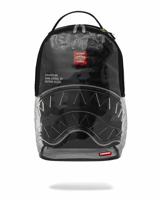 Sprayground - CLEAR BACKPACK - SHARK CENTRAL