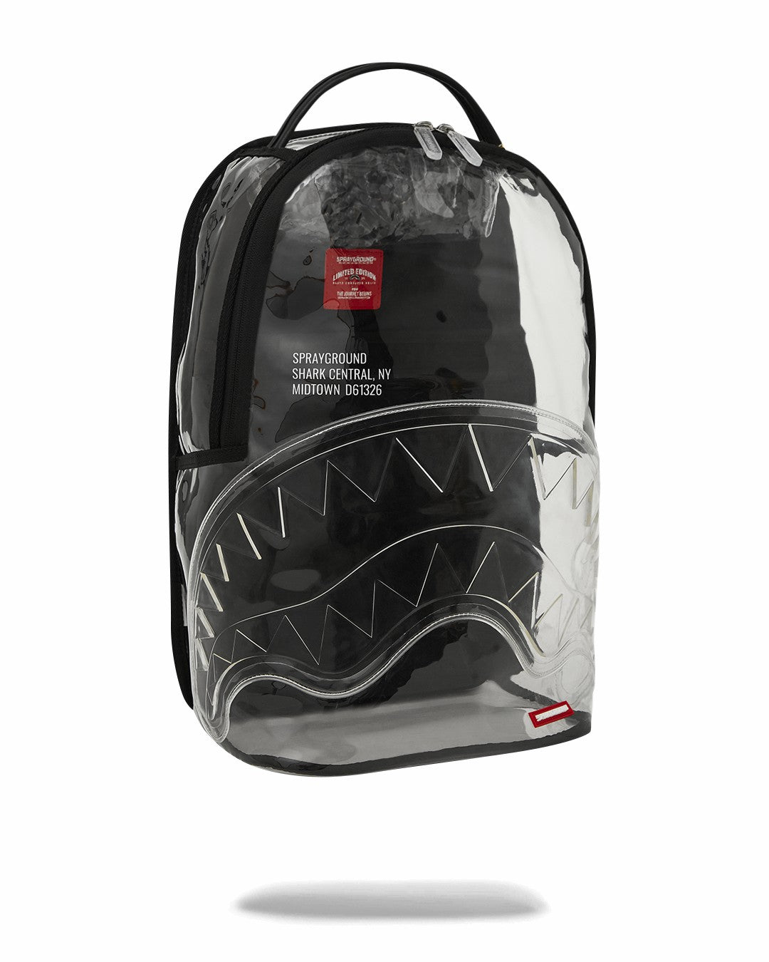 Sprayground - CLEAR BACKPACK - SHARK CENTRAL