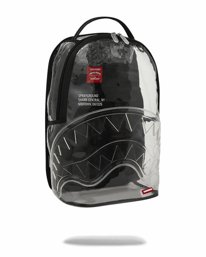 Sprayground - CLEAR BACKPACK - SHARK CENTRAL