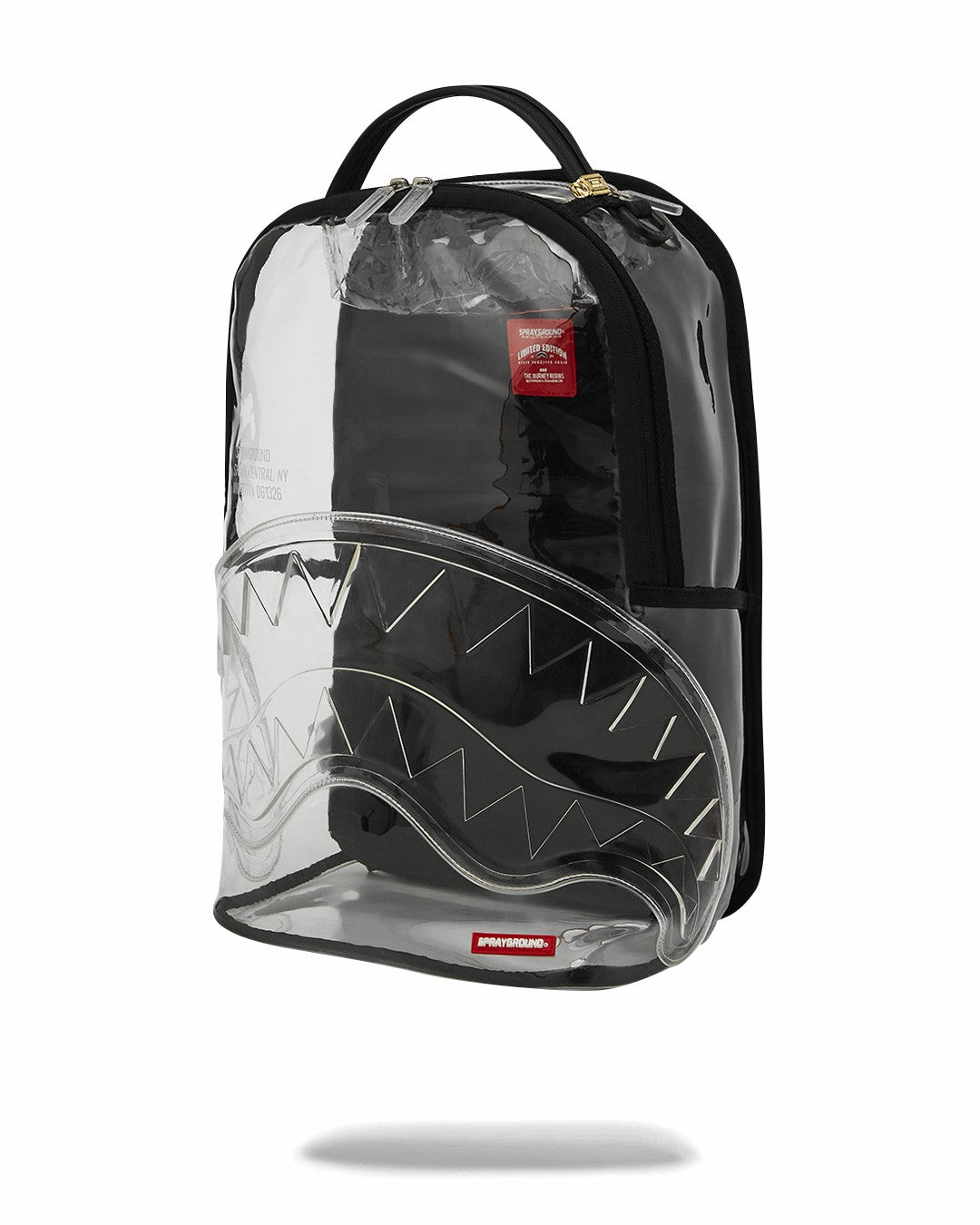 Sprayground - CLEAR BACKPACK - SHARK CENTRAL