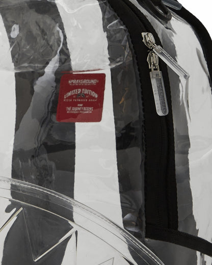 Sprayground - 100% CLEAR BACKPACK - SHARK CENTRAL