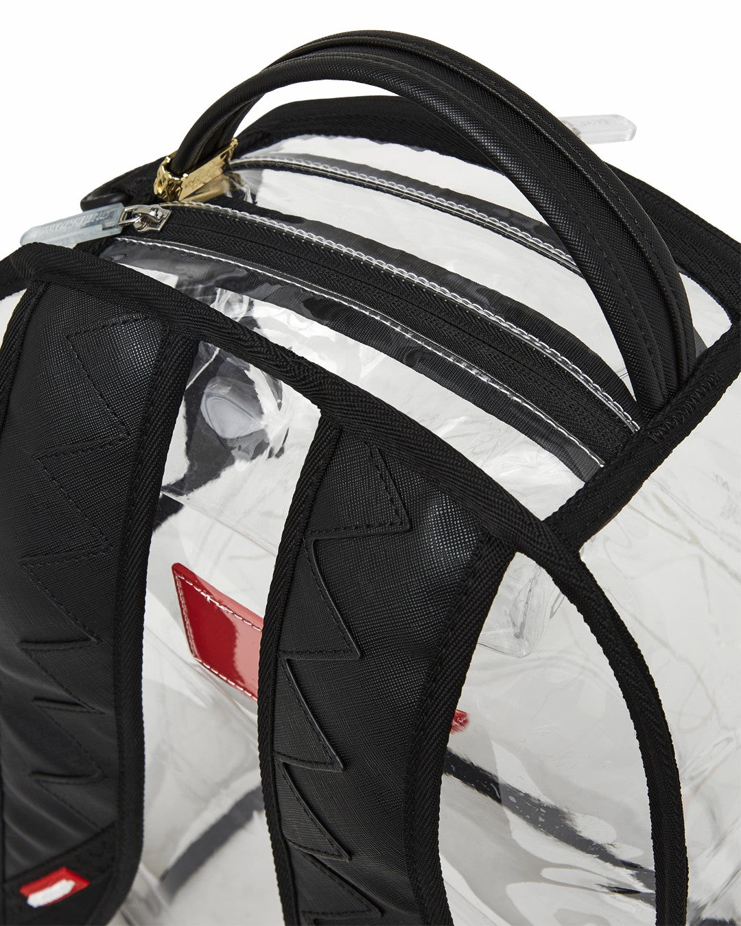 Sprayground - 100% CLEAR BACKPACK - SHARK CENTRAL