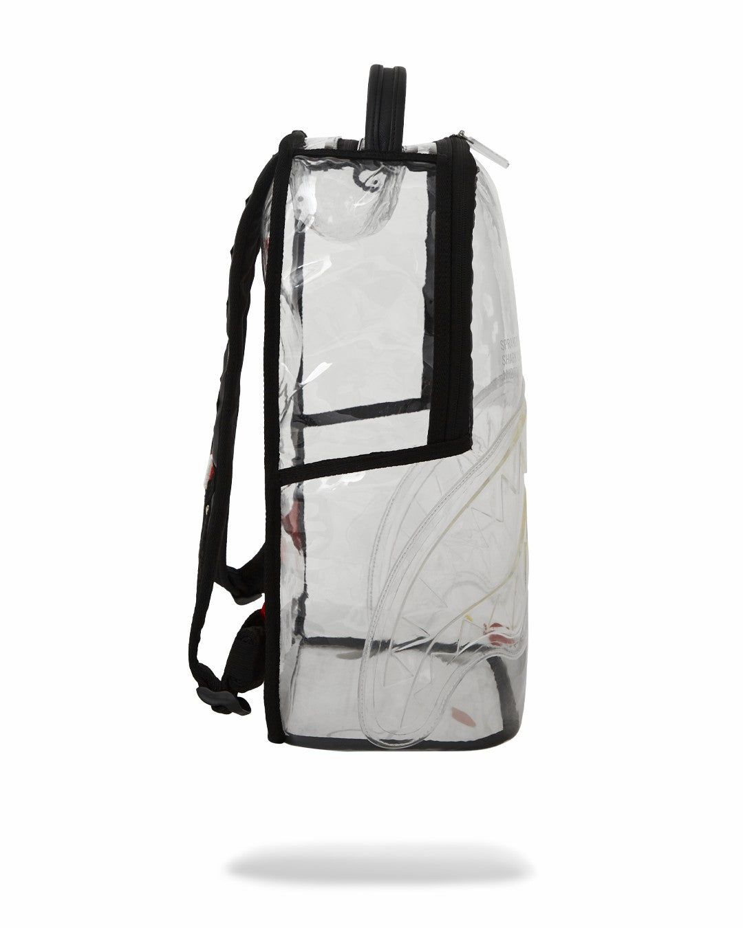Sprayground - 100% CLEAR BACKPACK - SHARK CENTRAL