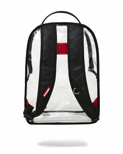 Sprayground - 100% CLEAR BACKPACK - SHARK CENTRAL